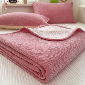 Copriletto trapuntato in cotone e velluto ad alta temperatura con sabbia di alta qualità copriletto trapuntato copriletto singolo pezzo di biancheria da letto - Product Image 5
