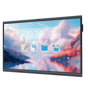 Pizarra Inteligente Interactiva Multitáctil 4K de 55 Pulgadas con PC OPS Integrada para una Enseñanza Eficaz - Product Image 1