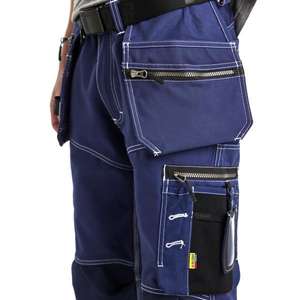 BLAKLADER - 179013708800C58 Craftsman <b>trousers</b> with <b>stretch</b> <b>Navy</b> Blue - EAN 7330509753804 WORK <b>TROUSERS</b> CARGO WORK <b>TROUSERS</b> - Product Image 4