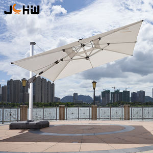 Lujo Solar de gran tamaño al aire libre Paraguas Patio Parasol 3x4m Hotel Playa Aluminio Voladizo Paraguas con luces Led - Product Image 5