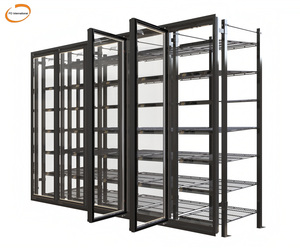Replacement Part Only Glass Door Walk In Cooler <b>Freezer</b> Beverage Display Cabinet Merchandiser for Grocery Store - Product Image 2