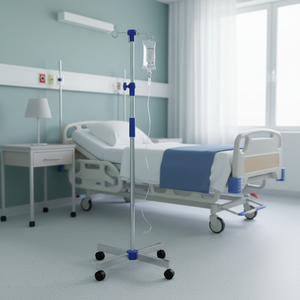 Top Seller IV Stand – Medical Infusion Stand, Adjustable Height, Durable Frame, Hospital Use, Stable Base, Bulk Packaging - Product Image 2