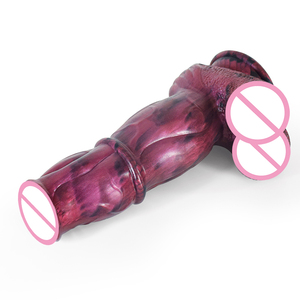 Nouveau grand gode à nœud pour chien avec ventouses puissantes, gode de monstre crépu fantastique, pénis en Silicone liquide, jouets sexuels érotiques - Product Image 6