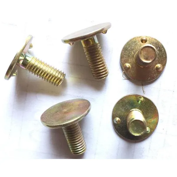 m6 m8 m10 Carbon steel grade4.8-8.8-10.9-12.9 Yellow zinc plated Belt screws DIN 15237