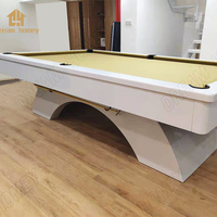 Table de Ping-Pong multifonctionnelle 2 en 1 tout en bois massif haut de gamme