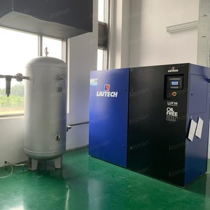 Para Atlas Copco LIUTECH LUF Series 220V/380V Compresor de aire estacionario silencioso 30KW-110KW Tornillo sin aceite Nuevo refrigerado por aire - Product Image 4