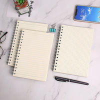 Fournisseur de papeterie Cahier PP à couverture transparente Bloc-notes vierge doublé carré Simple pas cher en vrac A4 A5 B5 Carnets à spirale avec logo