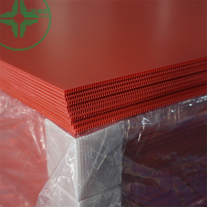 Corri board Corri flute Sheet Polypropylen Plastico PP Wellpappe Hohl plastik <span class=keywords><strong>Petek</strong></span> 4ft x 8ft Coro plast Sheet 4mm Poster Board - Product Image 5
