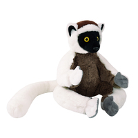 Adorable peluche lémurien - le meilleur cadeau pour l'anniversaire ou les vacances de votre enfant, offrant un compagnion d'âme merveilleux.