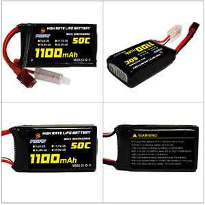 PONFLY <span class=keywords><strong>1100mAh</strong></span> 50C 2S 7,4 V batería de coche RC de alta calidad 3S 11,1 V <span class=keywords><strong>1100mAh</strong></span> batería Lipo para Rc modelo barco batería de polímero de litio - Product Image 6