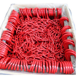 MaxPlus 100kn-200kn B.L. Chaîne de sécurité soudée galvanisée à haute résistance à la traction avec levier de tension pour arrimage - Product Image 6