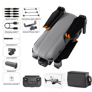 4k profissional caméra 6km XIL 019 bay không người lái xil019 Mini 5.5inch màn hình cảm ứng điều khiển GPS trở lại HD 3 trục 45 phút - Product Image 6