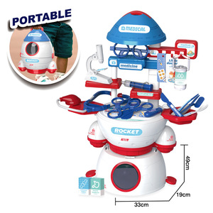 Pretend <b>Play</b> Preschool Operating Table Medical Care Tools 30pcs Portable <b>Doctor</b> Toy <b>Play</b> <b>Set</b> Educational Plastic for Kids - Product Image 4