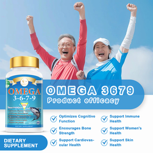 DUOZI OEM Marque Privée Capsules de Gélules Molles Oméga 3-6-7-9 EFA pour le Soutien Cardiovasculaire et le Bien-être Quotidien - Product Image 2
