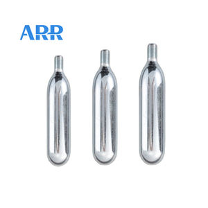 Yüksek basınç <span class=keywords><strong>16</strong></span> <span class=keywords><strong>Gram</strong></span> 3/8 24UNF dişli <span class=keywords><strong>CO2</strong></span> gaz kartuşu 16g için Paintball bisiklet pompası Soda makinesi - Product Image 1