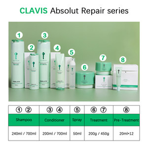 OEM SHAMPOOING RÉPARATION ABSOLUE 240ML Nourrissant pour la peau Augmente la brillance de <span class=keywords><strong>l</strong></span>'humidité - Product Image 6
