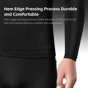 WEST BIKING Couche de base de cyclisme personnalisée Vêtements thermiques confortables à manches longues Sports Ski Running <span class=keywords><strong>Sous</strong></span>-vêtements d'<span class=keywords><strong>hiver</strong></span> Chemises - Product Image 2