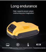 Perceuse électrique sans fil 21V à batterie lithium, moteur à balais, kit combiné, outil électrique OEM, garantie 3 ans, vitesse variable