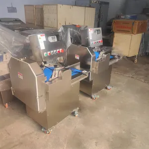 Easy To Operate Industrial Fruit Vegetable Cutter Slicer Electric Potato Lemon Slicing Cutting Machine