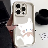 Pour Apple 17 Pro Max - Coque de téléphone en forme de papillon sertie de diamants avec découpes créatives qui lui donnent un look haut de gamme.