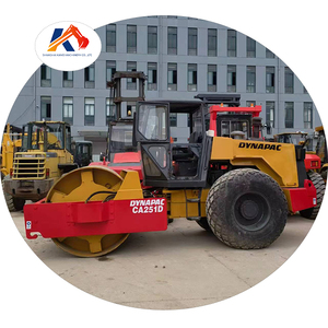 <b>Used</b> Dynapac CA251D Heavy-Duty Tire <b>Roller</b> for <b>Road</b> Construction CA301d Features Roland Core Components Engine Motor Pump - Product Image 1