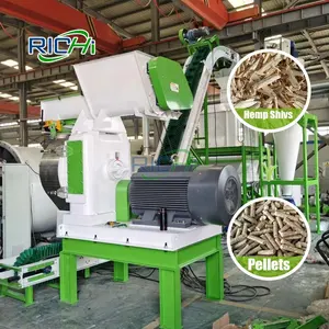 Chuyên nghiệp cây gai dầu shivs pelletizer nhà sản xuất