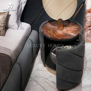 Canapé de luxe en cuir nubuck avec structure en métal et plis <span class=keywords><strong>Sharpei</strong></span>-Garantie durable de 10 ans - Product Image 5
