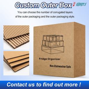 Bpa-Vrije <span class=keywords><strong>Plastic</strong></span> Pantry Koelkast Organizer 5 Stuks Doorzichtige Koelkast Organizer Bakken Met Deksel Stapelbare Fruit Opslagcontainers - Product Image 2