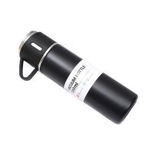 Thermos de 500ml en acier inoxydable 304, flacon sous vide, de couleur unie, pour hommes et femmes, tasse cadeau, personnalisé, vente en gros, nouveauté 2021 - Product Image 1