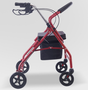 <span class=keywords><strong>Chariot</strong></span> <span class=keywords><strong>de</strong></span> courses pliable en aluminium ultra léger pour personnes âgées, déambulateur pour adultes - Product Image 1