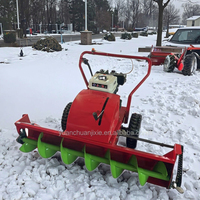 Souffleuse à neige automatique à moteur à essence Machine de déneigement automatique