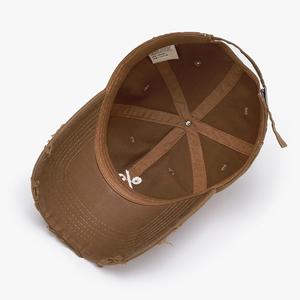 Cappello da baseball popolare, stile gotico, effetto invecchiato e lavato, vintage, autentico, di tendenza, con visiera curva a coda di cavallo - Product Image 6