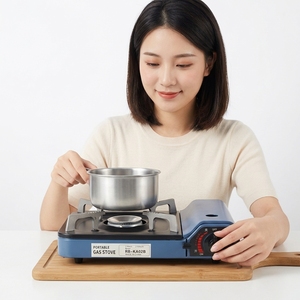 Réchaud à gaz portable Van Life Aesthetic RB-KA02B certifié CSA, mini-cuisinière de camping pour les camionneurs professionnels, repas en déplacement - Product Image 5