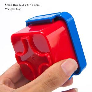 Leak Proof Lunch Box Kids Stackable Lunch Box Salad Box Oxford Block Brick Design for Kids Picnic Travel - Product Image 6