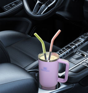 40 oz Doublure en silicone pour gobelets en céramique Séparateur de boissons réutilisable 2-en-1 Accessoire de tasse de loisirs pour accessoires de fête Gobelets compatibles - Product Image 5