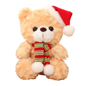 Orsacchiotto di <span class=keywords><strong>Peluche</strong></span> Personalizzato con Costume da Babbo Natale, <span class=keywords><strong>30</strong></span> <span class=keywords><strong>Cm</strong></span>, Morbido, per Bambini e Bambine, Regalo di Natale - Product Image 5