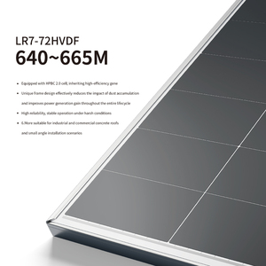 แผงโซลาร์เซลล์ Longji Photovoltaic HiMO X10 Scientist LR7 72HVDF 640 665M สำหรับการผลิตพลังงานแสงอาทิตย์ - Product Image 2