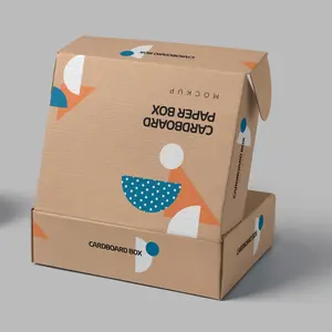 En ucuz alt adedi stok karton ambalaj posta hareketli nakliye kutuları oluklu kutu kartonları