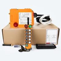Grúa de elevación de radio industrial con control remoto, F24-10D/10S, CA de 110 V, CC de 24 V, velocidad única, doble velocidad, 10 llaves