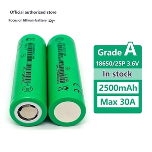 Официальный аккумулятор 25P 18650 3.7В 2500мАч, аккумуляторный блок 25P 15Ач 48В 18650 для электроинструментов, аккумулятор для электровелосипеда 3.6В 18650, литий-ионная ячейка 25P - Product Image 1