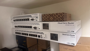 Gebrauchte Original CCR1009-7G-1C-PC Wireless Network Router - Product Image 6