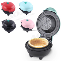 AOJA Mini Donut Maker mit Antihaft beschichtung Cool Touch Griff Mehrfarbige Option auf Lager Waffel Pancake Pie Maker