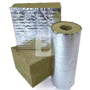 Acoustic Floor Insulation Supplier Sound Absorption Wall Panel stone Wool Heat Seal stone Wool Insulation Laminating