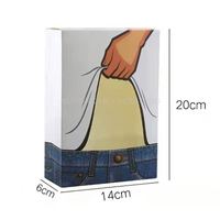 Boîte à pain transparente en ABS 6 pièces, sac à pain, boîte à petit-déjeuner, emballage pour pâtisserie, boîte à gâteau, sac transparent, boîte à dessert