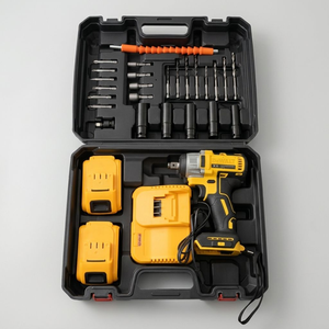 Juego <span class=keywords><strong>de</strong></span> <span class=keywords><strong>Llave</strong></span> <span class=keywords><strong>de</strong></span> Trinquete Inalámbrica en Oferta <span class=keywords><strong>con</strong></span> Motor sin Escobillas <span class=keywords><strong>de</strong></span> 21V <span class=keywords><strong>Llave</strong></span> <span class=keywords><strong>de</strong></span> <span class=keywords><strong>Impacto</strong></span> Eléctrica <span class=keywords><strong>de</strong></span> Batería para Uso Industrial y Bricolaje - Product Image 3