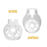 Soporte de Pared Blanco Bangcheer para TP-Link Deco X68/XE75/XE75 Pro AX5400, Ahorro de Espacio, Duradero, Amplificador de Wi-Fi, Paquete de 3
