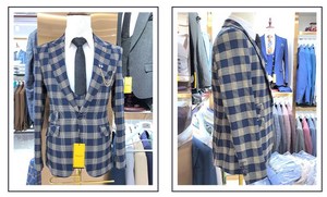 2025 hommes <span class=keywords><strong>3</strong></span> pièces formel Plaid costumes respirant et imperméable mariage pantalon <span class=keywords><strong>costume</strong></span> pour grande taille hommes africains - Product Image 6