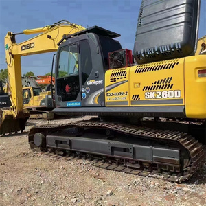 26ton Gebruikte <span class=keywords><strong>Kobelco</strong></span> Sk260d Rupsgraafmachine Sk200d Sk260d Sk350d <span class=keywords><strong>Sk250</strong></span> Sk480 Hoogrenderende Graafmachine Hydraulische Graafmachine - Product Image 1