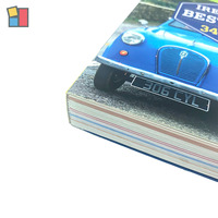 Libro de tapa blanda con impresión personalizada a todo color en inglés de fabricante, venta al por mayor, libro de bolsillo Lonely Planet, Encuadernación perfecta