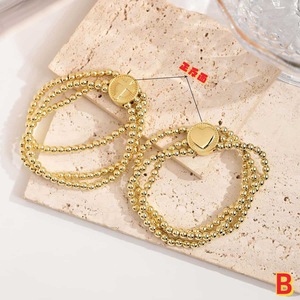 Pulsera de Moda BD-D795 con Dijes de <span class=keywords><strong>San</strong></span> <span class=keywords><strong>Benito</strong></span>/Virgen María/<span class=keywords><strong>Cruz</strong></span>, Pulsera Religiosa Chapada en Oro con Cuentas de <span class=keywords><strong>Cruz</strong></span>, Pulsera de Cuentas para Mujer - Product Image 4